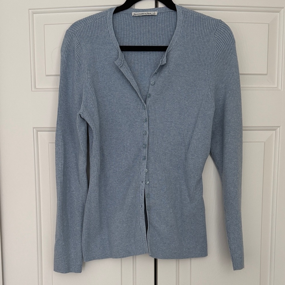 Abercrombie slim Ribbed Cardigan
